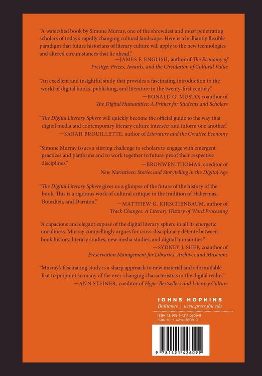 Produktbild: The Digital Literary Sphere