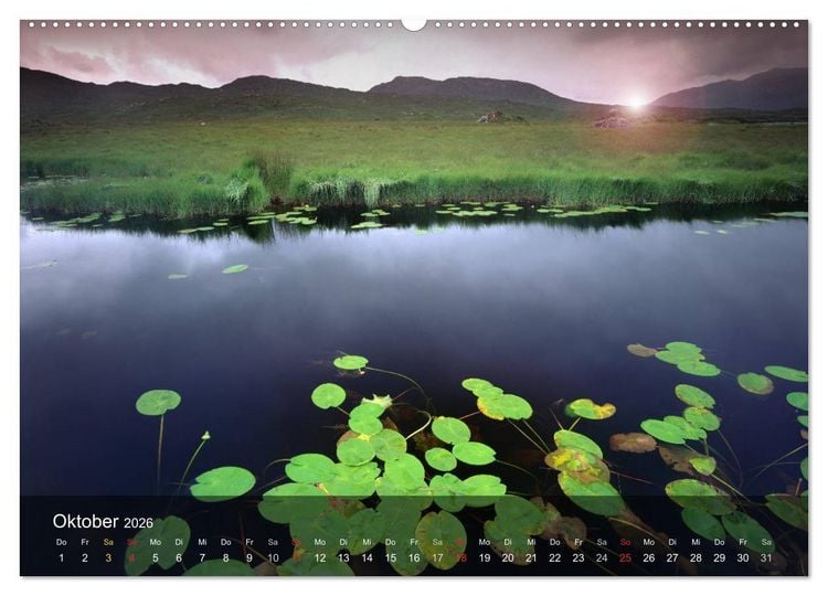 Produktbild: Irland/Eire - Impressionen der Gr&uuml;nen Insel (Wandkalender 2026 DIN A2 quer), CALVENDO Monatskalender