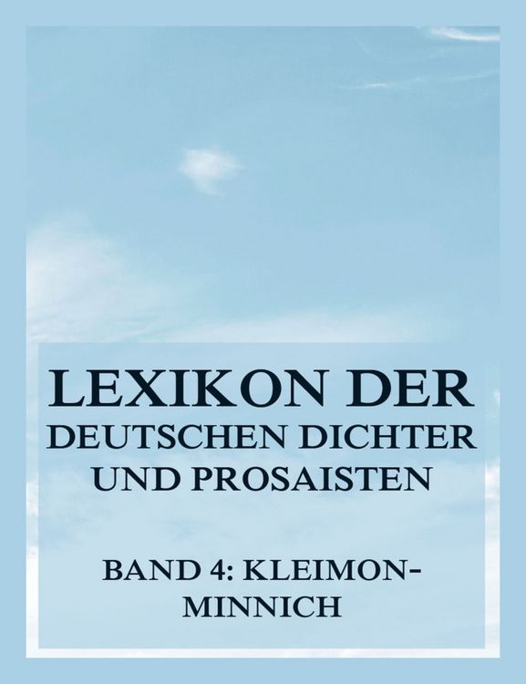 Produktbild: Lexikon der deutschen Dichter und Prosaisten vom Beginn des 19. Jahrhunderts bis zur Gegenwart