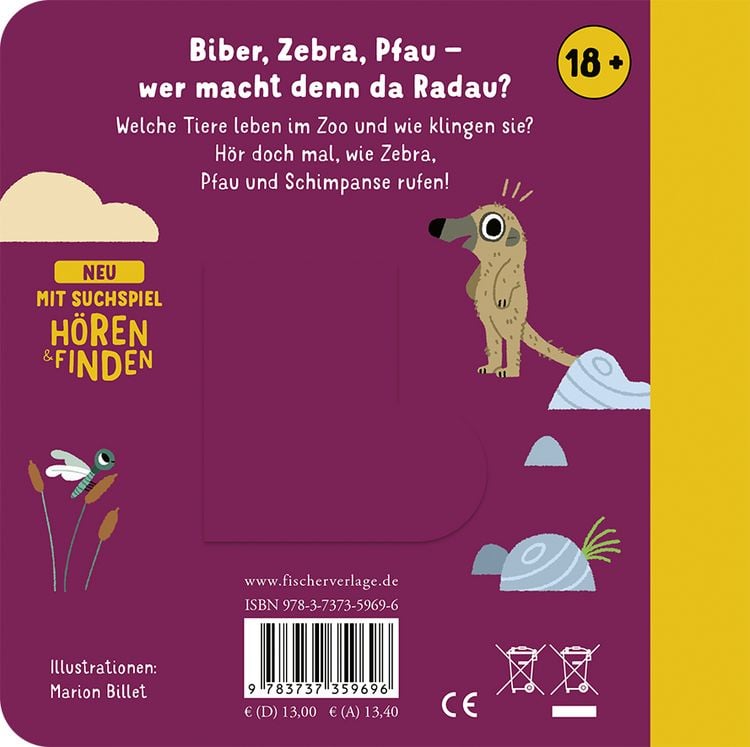 Produktbild: H&ouml;rst du die Zootiere? (Soundbuch)