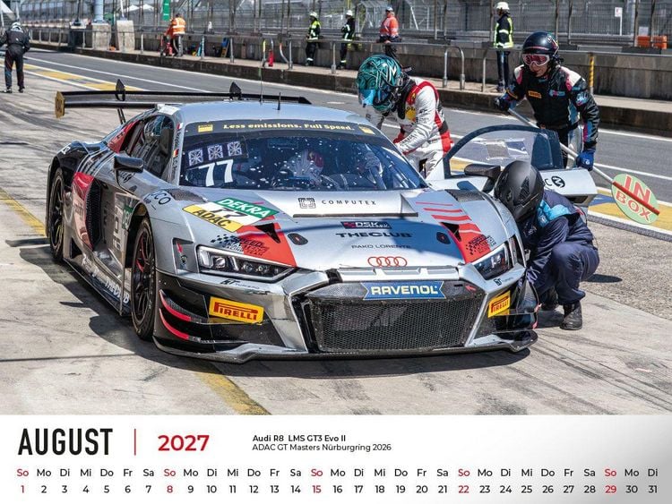 Produktbild: Audi im Rennsport Kalender 2027