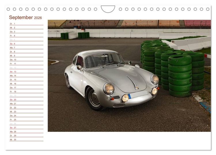 Produktbild: Classic 356 (Wandkalender 2026 DIN A4 quer), CALVENDO Monatskalender