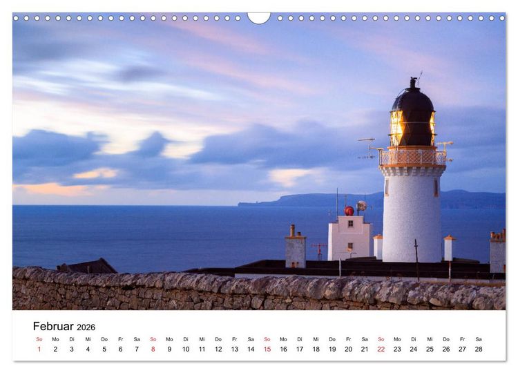 Produktbild: Landschaften vom Licht gek&uuml;&szlig;t (Wandkalender 2026 DIN A3 quer), CALVENDO Monatskalender
