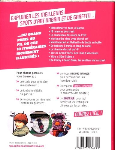 Produktbild: Guide du street art &agrave; Paris