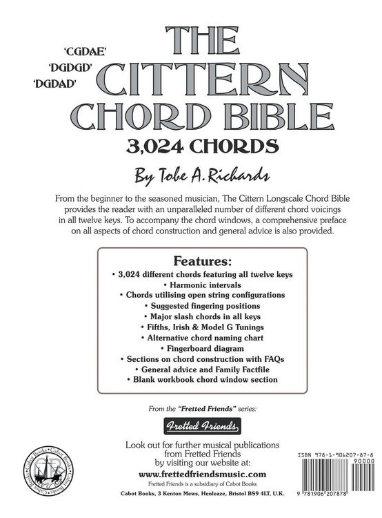 Produktbild: The Cittern Chord Bible