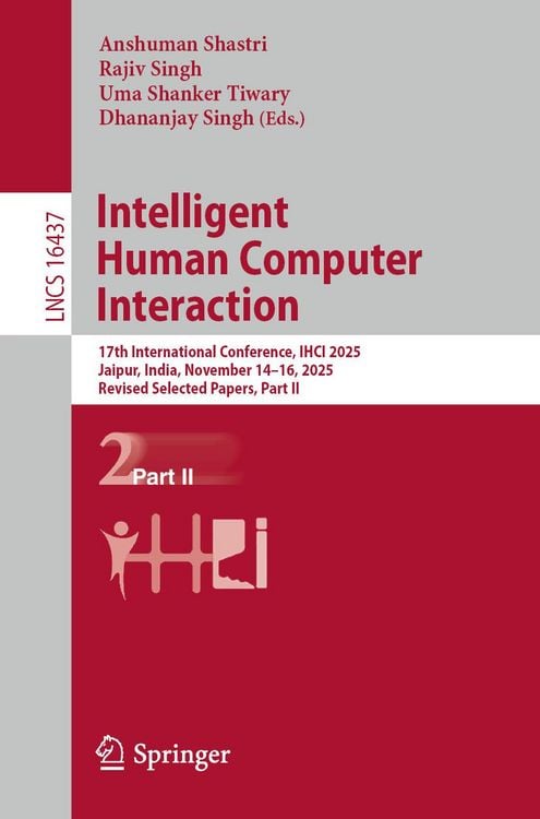 Produktbild: Intelligent Human Computer Interaction
