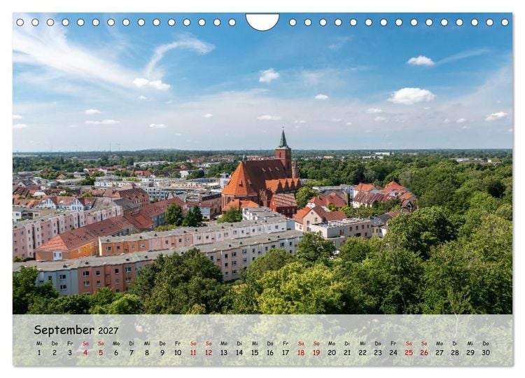 Produktbild: Bernau bei Berlin. Ein Jahr in Bildern (Wandkalender 2027 DIN A4 quer), CALVENDO Monatskalender