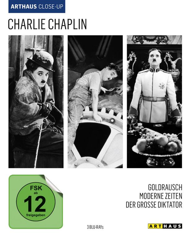 Produktbild: Charlie Chaplin - Arthaus Close-Up [3 BRs]