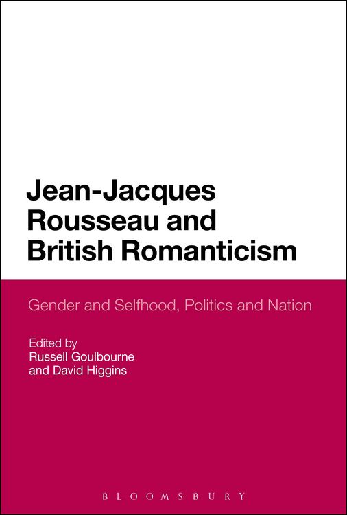 Produktbild: Jean-Jacques Rousseau and British Romanticism