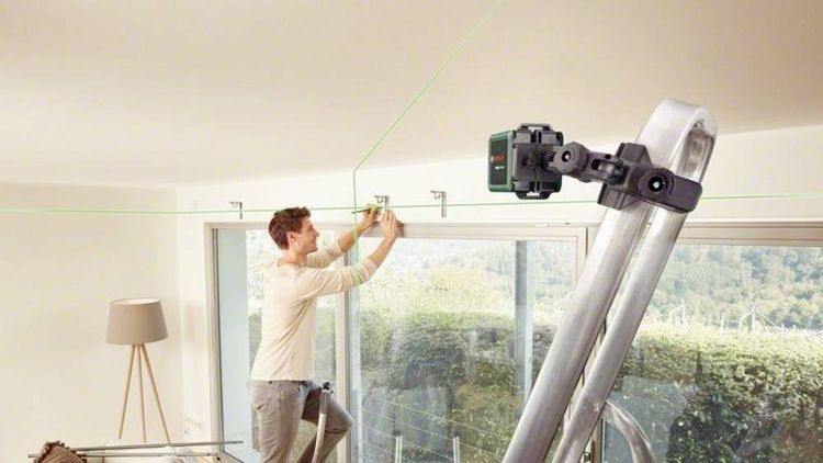 Produktbild: Bosch Home and Garden Quigo Green Set Kreuzlinienlaser