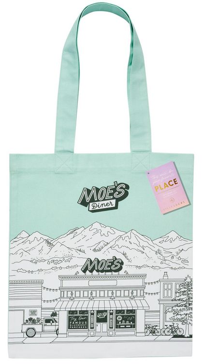 Produktbild: Main Street Tote Bag &raquo;Green Valley Moe&rsquo;s Diner&laquo;
