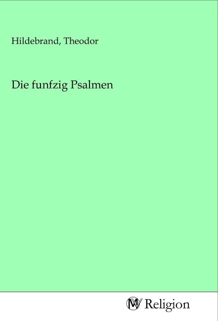 Produktbild: Die funfzig Psalmen