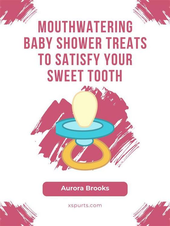Produktbild: Mouthwatering Baby Shower Treats to Satisfy Your Sweet Tooth