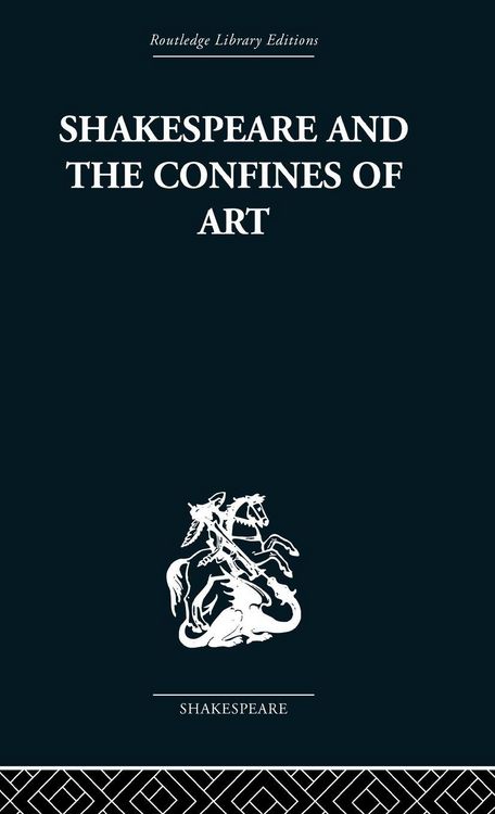 Produktbild: Shakespeare and the Confines of Art