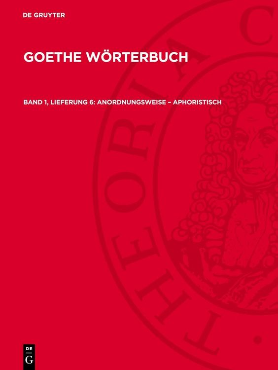 Produktbild: Anordnungsweise &ndash; aphoristisch