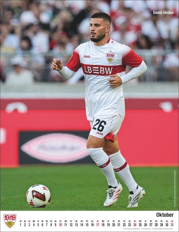 Produktbild: VfB Stuttgart Posterkalender 2027