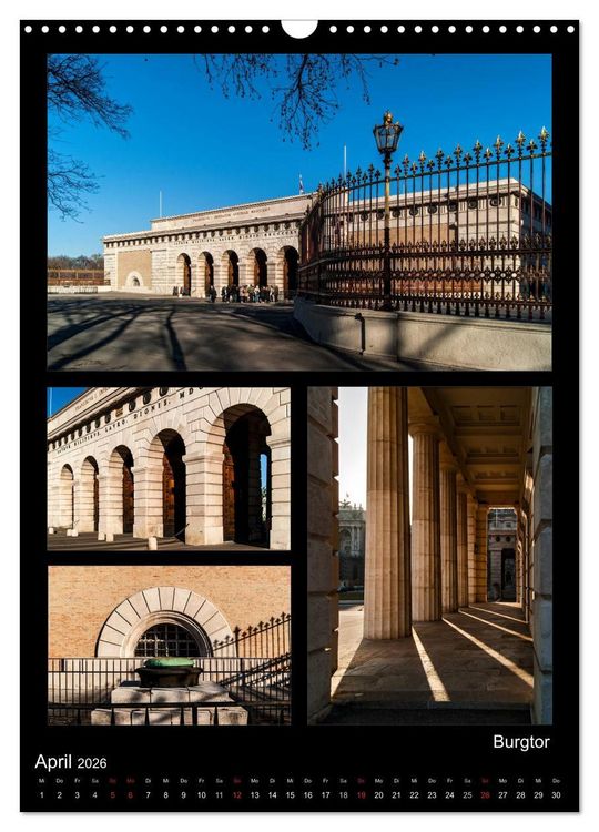 Produktbild: Die Hofburg zu Wien (Wandkalender 2026 DIN A3 hoch), CALVENDO Monatskalender