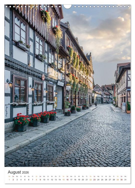 Produktbild: Stadt Wernigerode (Wandkalender 2026 DIN A3 hoch), CALVENDO Monatskalender