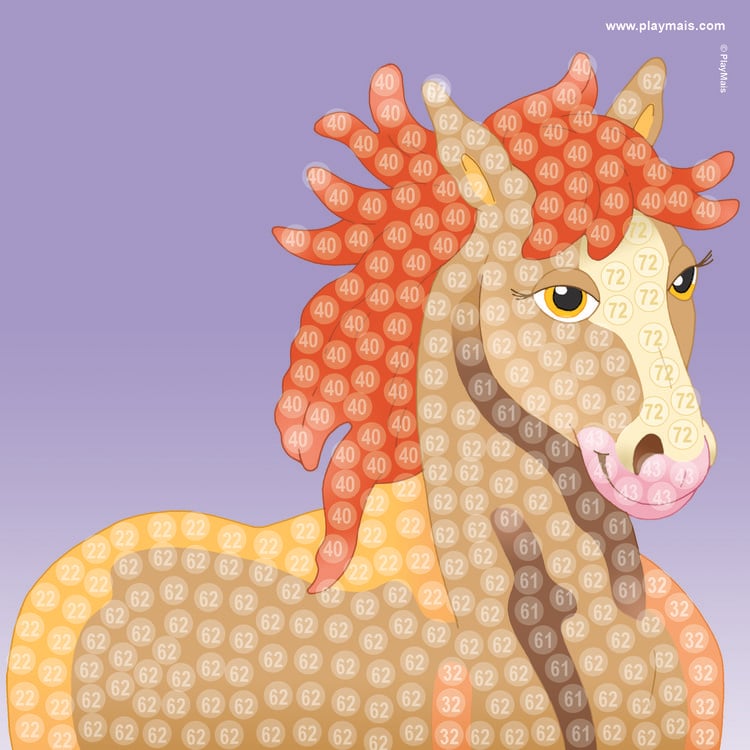 Produktbild: PlayMais Trendy Mosaic Horse