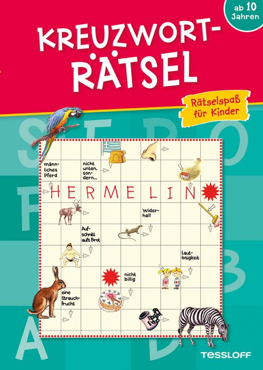 Produktbild: Kreuzwortr&auml;tsel ab 10 Jahren (Blau)