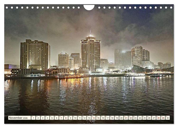 Produktbild: So sch&ouml;n ist New Orleans (Wandkalender 2026 DIN A4 quer), CALVENDO Monatskalender