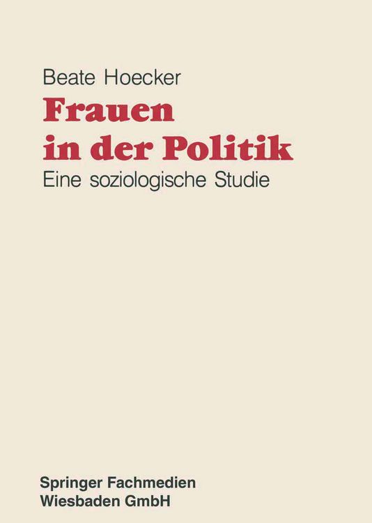 Produktbild: Frauen in der Politik