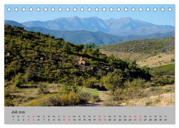 Produktbild: Franz&ouml;sische Pyren&auml;en (Tischkalender 2026 DIN A5 quer), CALVENDO Monatskalender