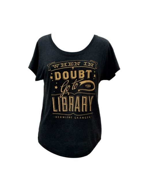 Produktbild: When In Doubt, Go to the Library Women's Relaxed Fit T-Shirt X-Large