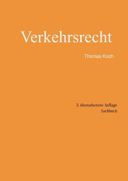 Produktbild: Verkehrsrecht