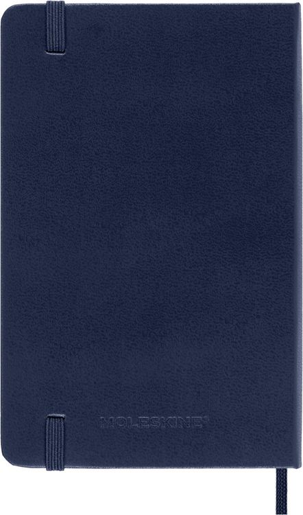 Produktbild: Moleskine 12 Monate Tageskalender 2027, Pocket/A6, 1 Tag = 1 Seite, Fester Einband, Saphir