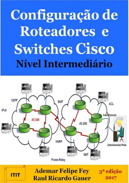 Produktbild: Configura&ccedil;&atilde;o De Roteadores E Switches Cisco N&iacute;vel Intermedi&aacute;rio