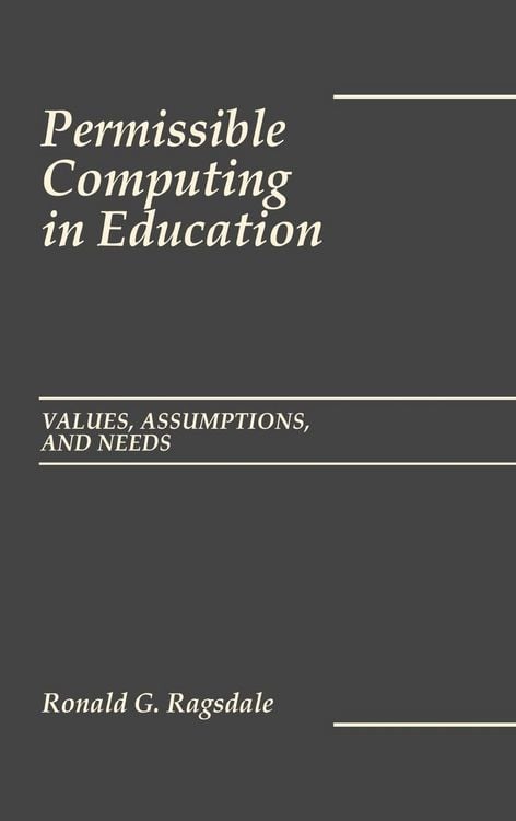 Produktbild: Permissible Computing in Education