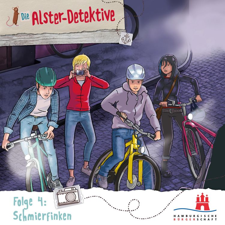 Produktbild: Die Alster-Detektive - Folge 4 Schmierfinken