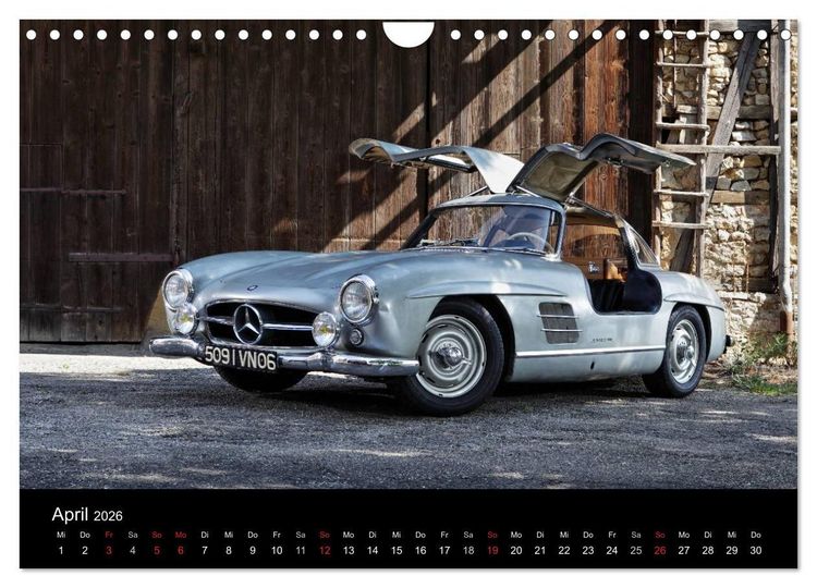 Produktbild: 300 SL Collectors Edition 2 (Wandkalender 2026 DIN A4 quer), CALVENDO Monatskalender