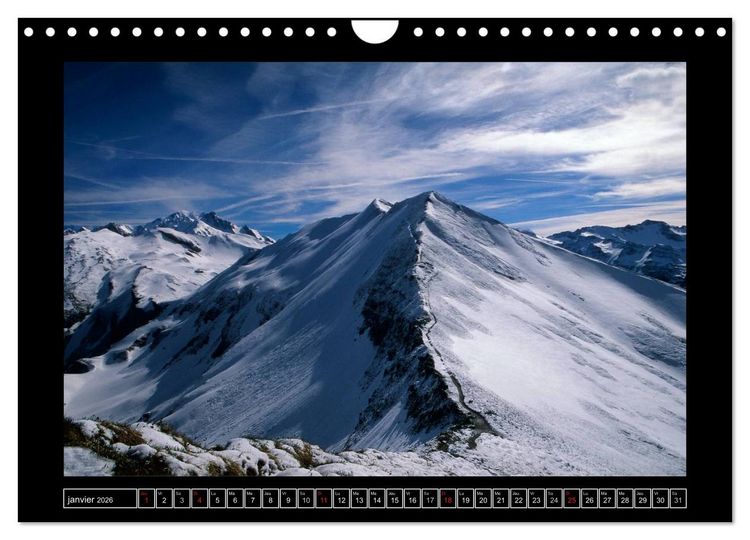 Produktbild: Photographies de Montagne (Calendrier mural 2026 DIN A4 vertical), CALVENDO calendrier mensuel