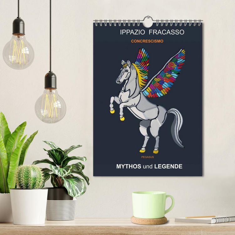 Produktbild: MYTHOS und LEGENDE (Wandkalender 2026 DIN A4 hoch), CALVENDO Monatskalender