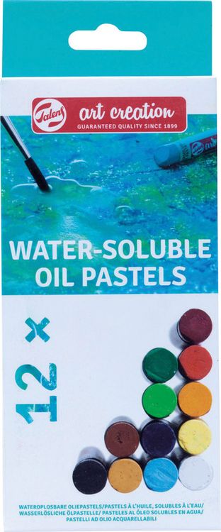 Produktbild: &Ouml;lpastelle wassermischbar 12er
