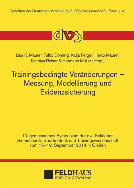Produktbild: Trainingsbedingte Ver&auml;nderungen - Messung, Modellierung und Evidenzsicherung