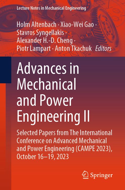 Produktbild: Advances in Mechanical and Power Engineering II