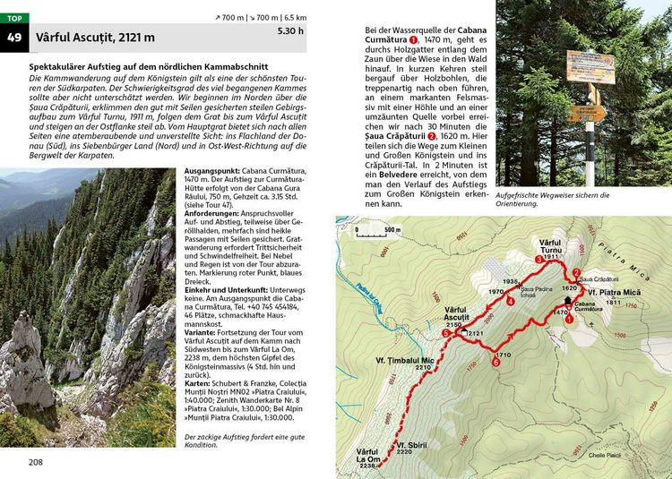 Produktbild: ROTHER Wanderf&uuml;hrer Rum&auml;nien: S&uuml;dkarpaten. 63 Wanderungen und Mehrtagestouren durch die Berglandschaften Siebenb&uuml;rgens