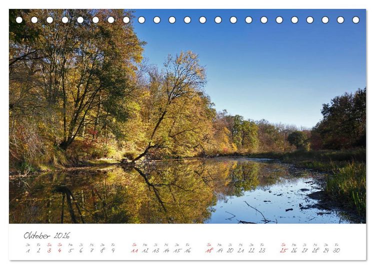 Produktbild: Die Elbe Impressionen (Tischkalender 2026 DIN A5 quer), CALVENDO Monatskalender