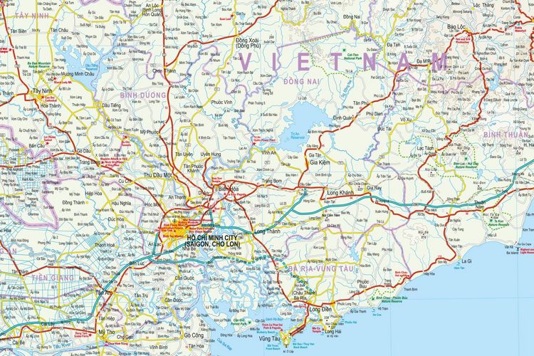 Produktbild: Reise Know-How Landkarte Vietnam S&uuml;d (1:600.000)