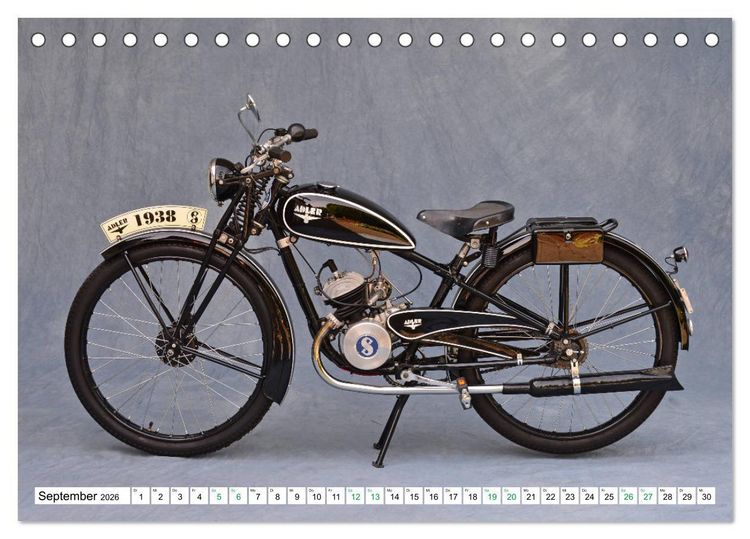 Produktbild: Adler MF 1 (Tischkalender 2026 DIN A5 quer), CALVENDO Monatskalender