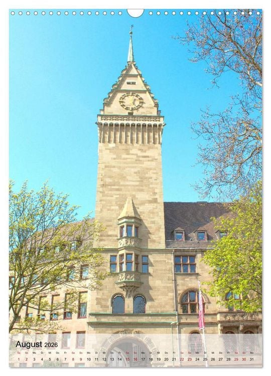 Produktbild: Historisches Duisburg (Wandkalender 2026 DIN A3 hoch), CALVENDO Monatskalender