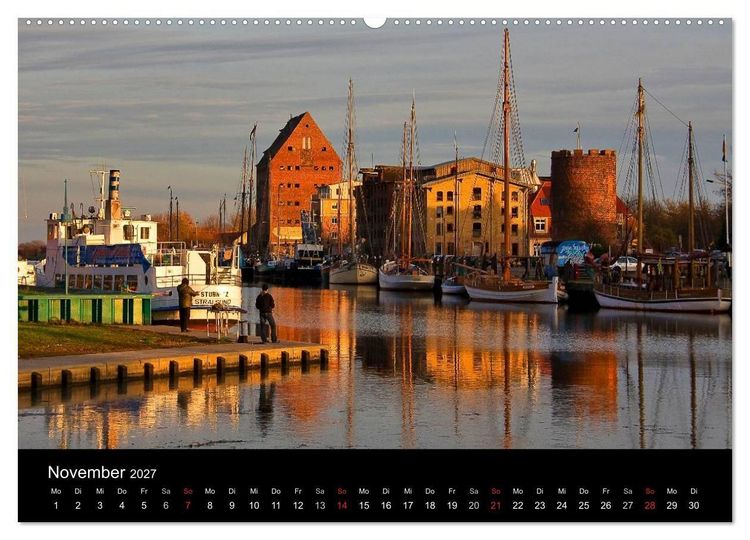 Produktbild: Univerit&auml;ts- und Hansestadt Greifswald (Wandkalender 2027 DIN A2 quer), CALVENDO Monatskalender