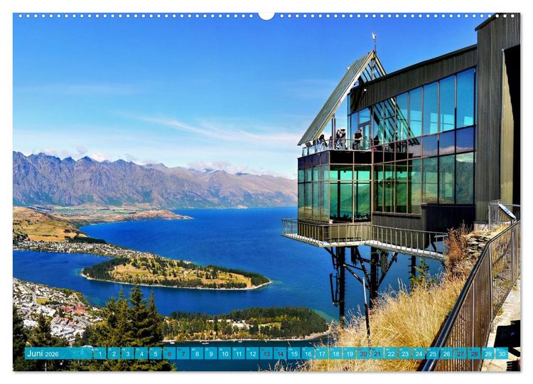 Produktbild: Neuseeland, S&uuml;dpazifische Inseln (Wandkalender 2026 DIN A2 quer), CALVENDO Monatskalender