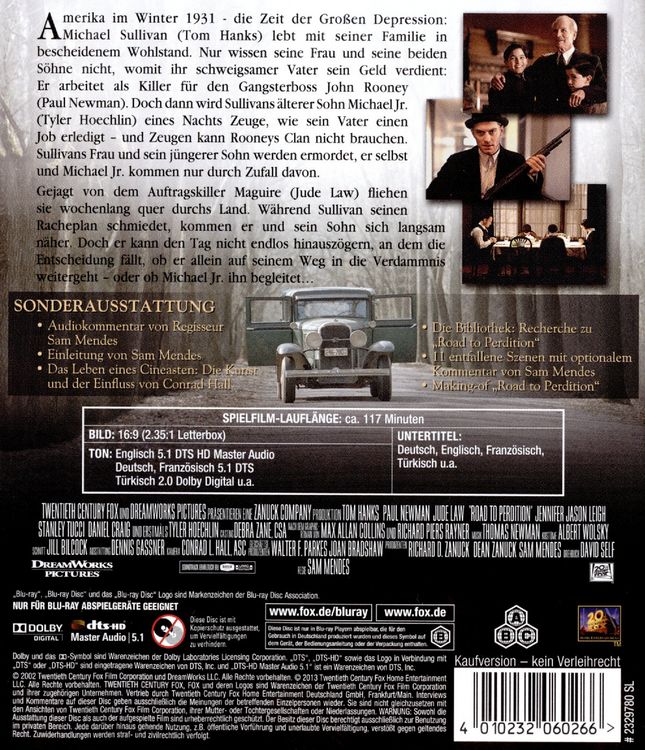 Produktbild: Road to Perdition