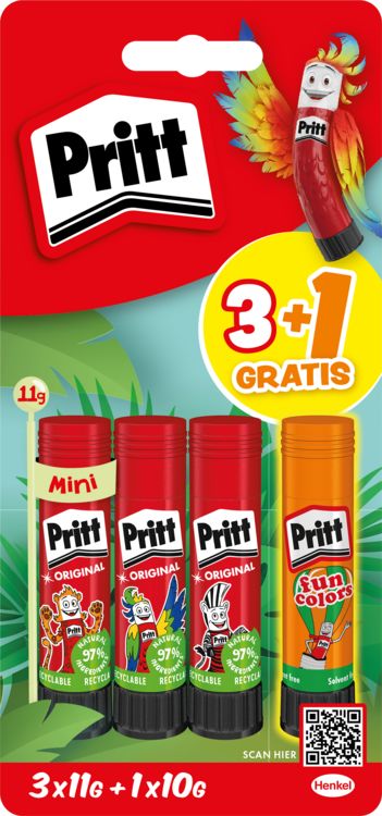 Produktbild: Pritt Kleben Pritt BTS Designstifte, 3 11 g + 1 10 g