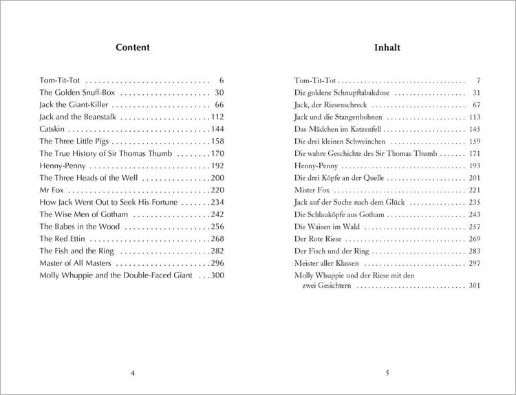 Englische Märchen / English Fairy Tales