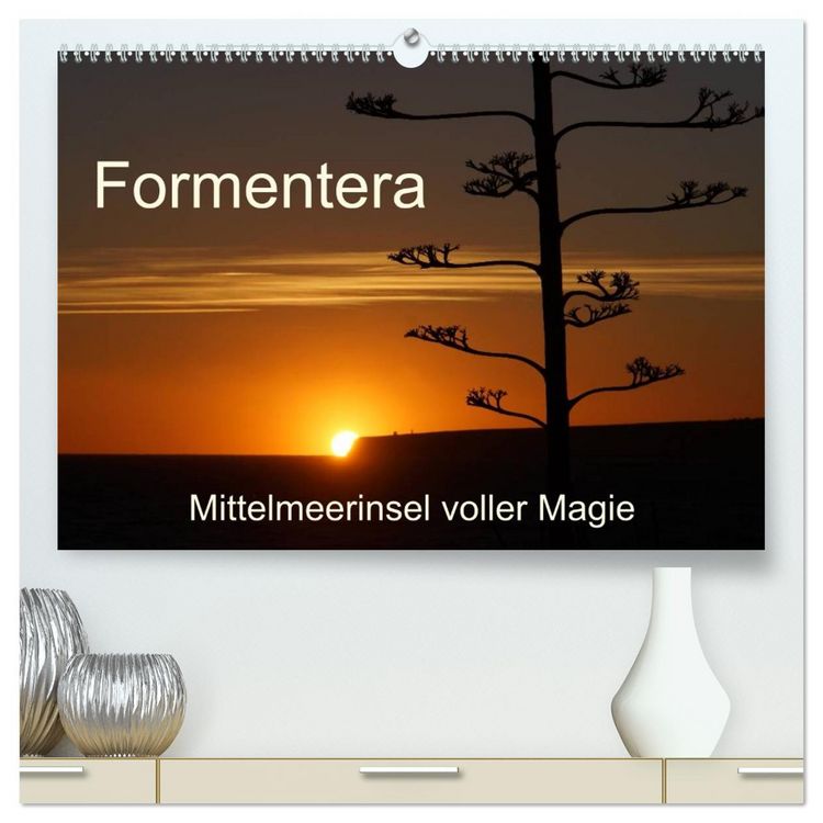 Produktbild: Formentera - Mittelmeerinsel voller Magie (hochwertiger Premium Wandkalender 2026 DIN A2 quer), Kunstdruck in Hochglanz